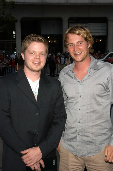 Elden henson i derek richardson — Zdjęcie stockowe