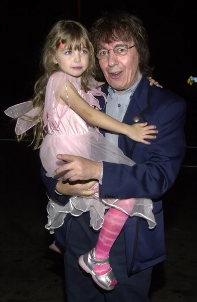 Bill Wyman e filha Matilda — Fotografia de Stock