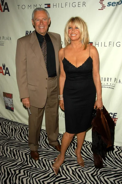 Alan Hamel and Suzanne Somers — Stock Photo, Image