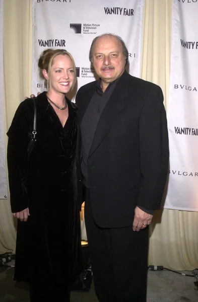 Dennis Franz y su hija — Foto de Stock