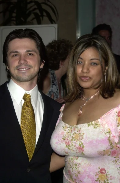 Freddy Rodriguez and wife — Stock Photo, Image