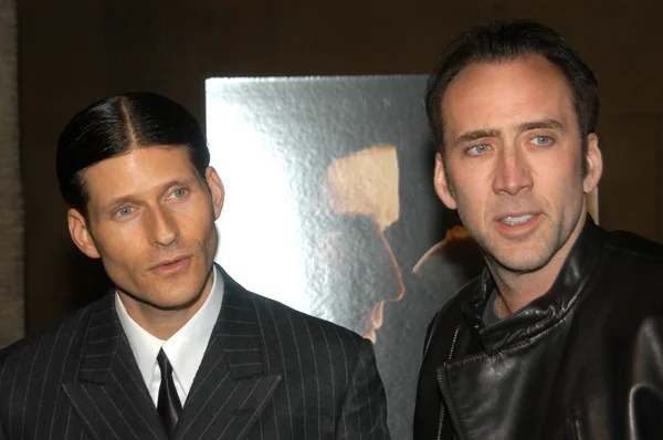 Crispin Glover y Nicolas Cage —  Fotos de Stock