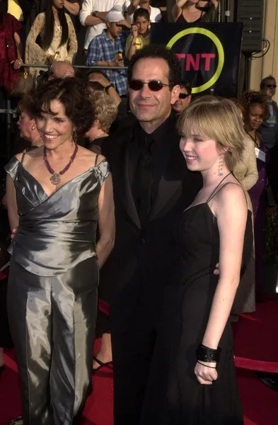 Brooke Adams, Tony Shalhoub and daughter - Stock Image. 