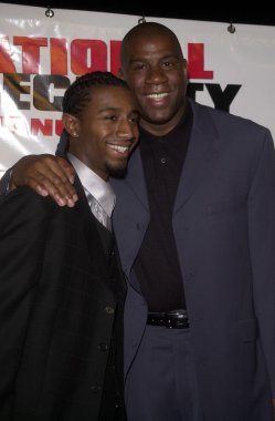 Magic johnson ve oğlu