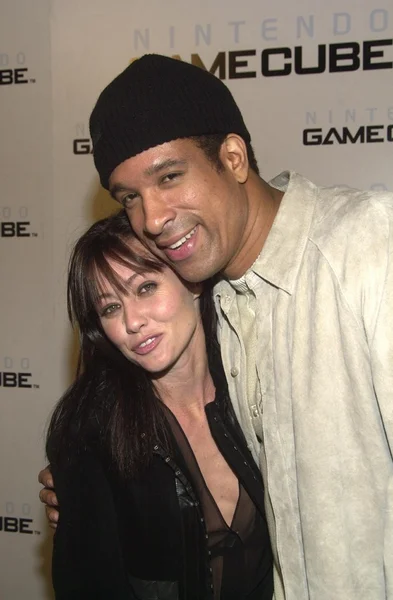 Shannen doherty och dorian gregory — Stockfoto