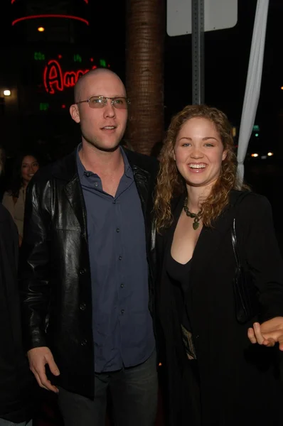 Michael Rosenbaum ed Erika Christensen — Foto Stock