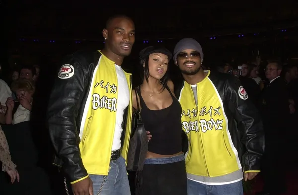 タイソン ベックフォード、よい meagan および larenz tate — ストック写真