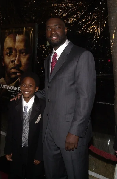 Malcolm David Kelly and Antwone Fisher — Stock Photo, Image