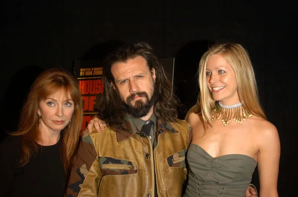 Cassandra peterson, rob zombie ve moon sheri — Stok fotoğraf