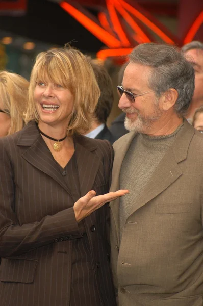 Kate capshaw och steven spielberg — Stockfoto