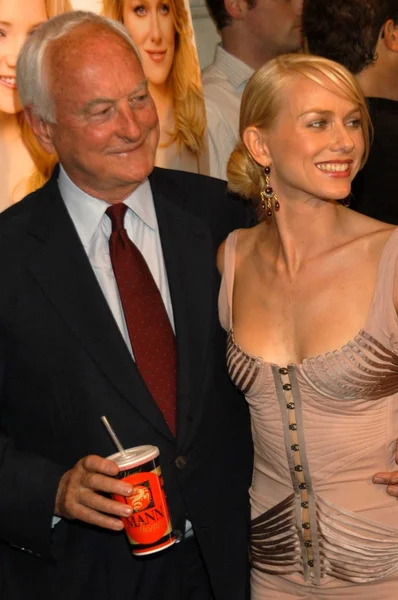 Naomi Watts e James Ivory — Foto Stock