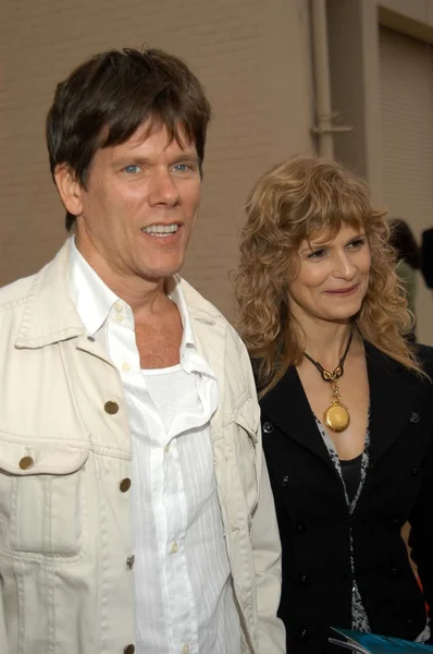 Kevin bacon och kyra sedgwick — Stockfoto