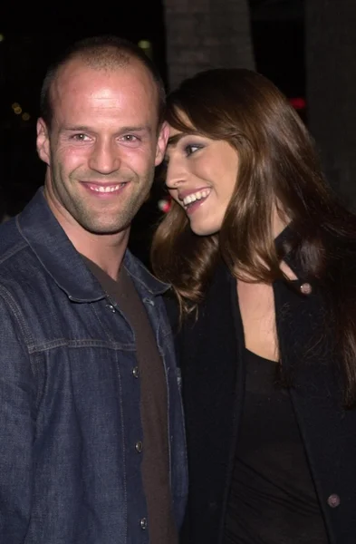 Jason statham i kelly brook — Zdjęcie stockowe