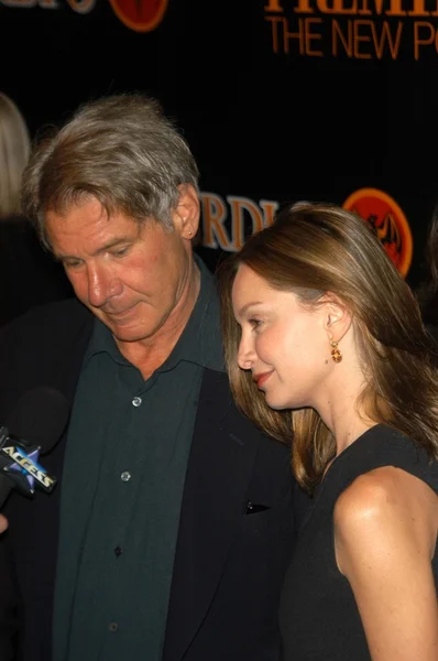 Harrison ford och calista flockhart — Stockfoto