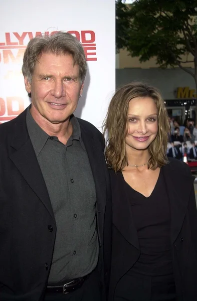 Harrison Ford and Calista Flockhart — Stock Photo, Image