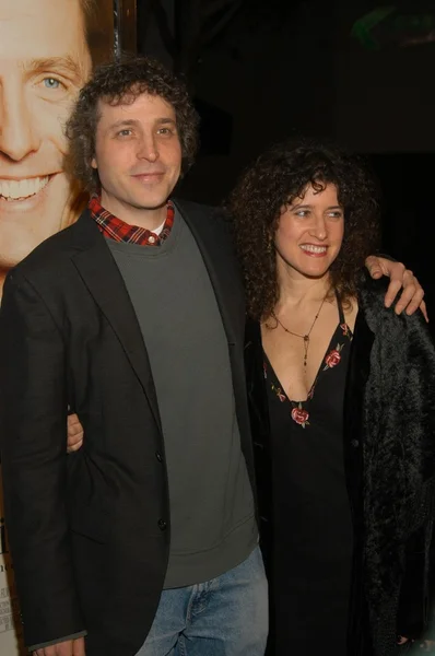 Marc Lawrence y su esposa — Foto de Stock
