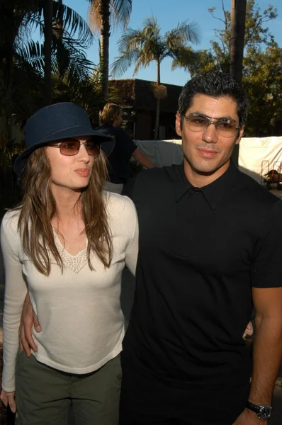 Paula Marshall and Danny Nucci — Stock Photo, Image