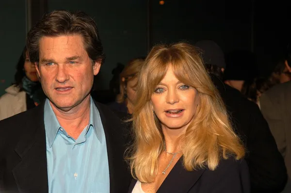 Kurt Russell and Goldie Hawn — Stock Photo, Image