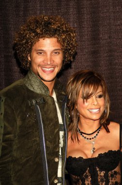 Justin guarini ve paula abdul