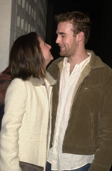 Heather mccomb ve james van der beek — Stok fotoğraf