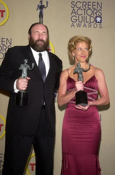 James gandolfini och edie falco — Stockfoto