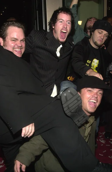 Preston Lacy, Dave England, Jason "Wee Man" Acuna and Bam Margera — Stock Photo, Image