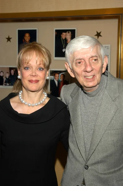 Aaron and Candy Spelling — Stock Photo, Image