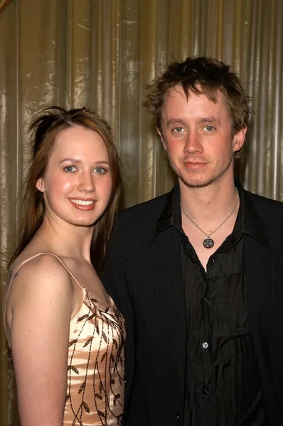 Chad lindberg ve kız kardeşi brandi lindberg — Stok fotoğraf