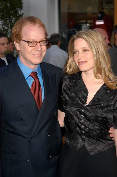 Danny elfman och bridget fonda — Stockfoto