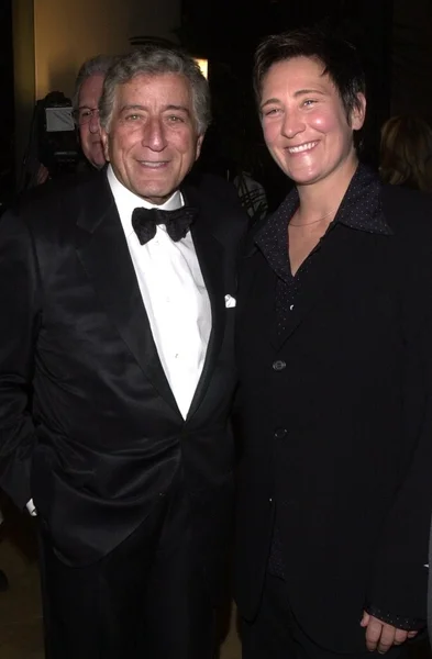 Tony Bennett y K.D. Lang. — Foto de Stock