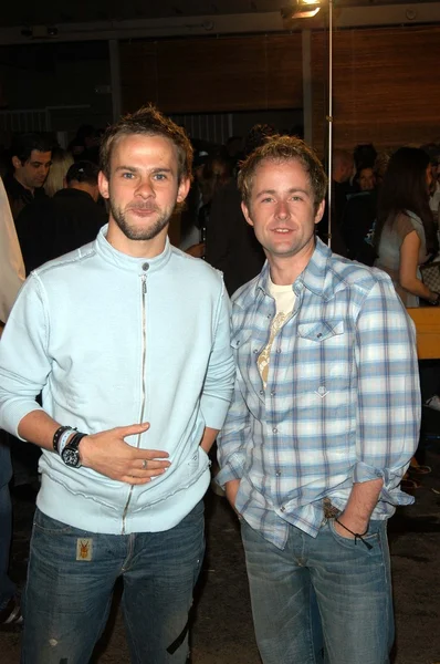 Dominic monaghan en billy boyd — Stockfoto