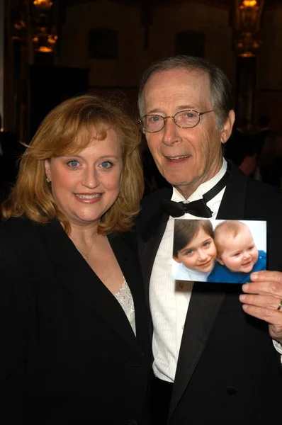 Bernie Kopell e la moglie Catrina — Foto Stock