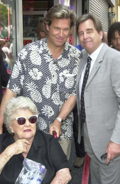 Jeff Bridges, Beau Bridges et mère Dottie Bridges — Photo