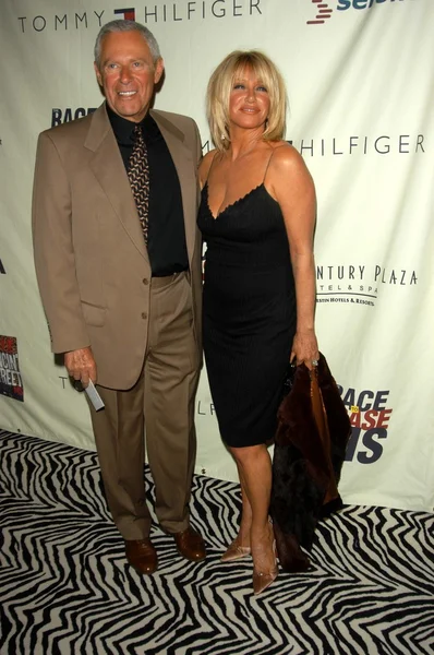 Alan hamel och suzanne somers — Stockfoto