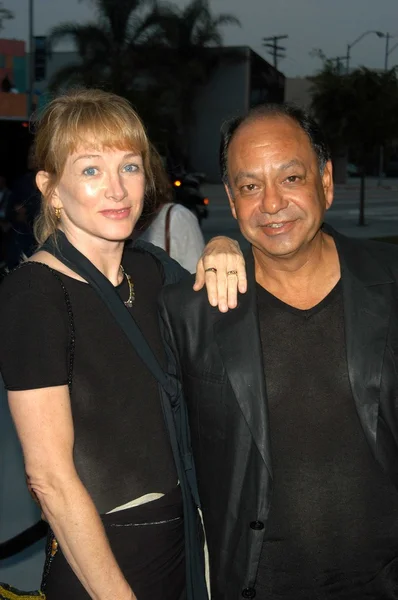 Cheech marin en vrouw — Stockfoto