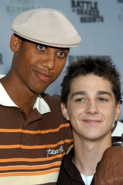 Reggie Miller et Shia LaBeouf — Photo