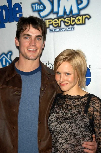 Matt Bomer e Kristin Bell — Fotografia de Stock