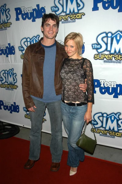 Matt Bomer e Kristin Bell — Fotografia de Stock