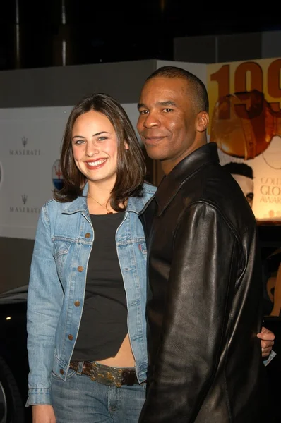 David Allen Grier and date — Stock Photo, Image