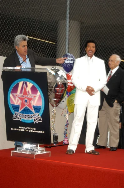 Jay Leno et Lionel Richie — Photo