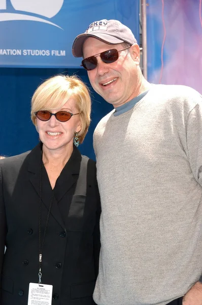 Michael Eisner와 아내 — 스톡 사진