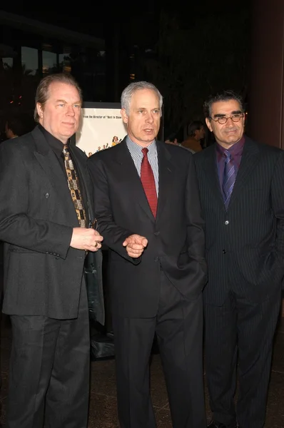 Michael McKean, Christopher Guest e Eugene Levy — Fotografia de Stock