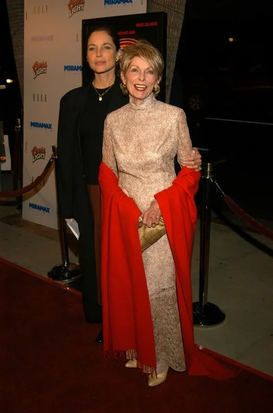 Janet Leigh and daugter Kelly Curtis — Stock Photo, Image