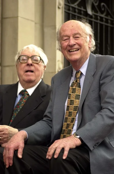 Ray bradbury och ray harryhausen — Stockfoto