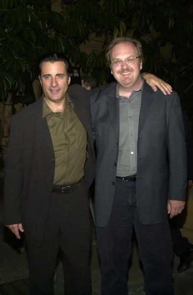 Andy garcia ve george hickenlooper — Stok fotoğraf