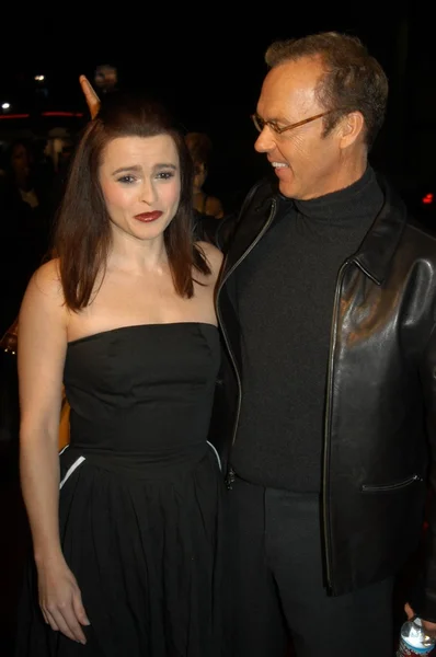 Helena Bonham Carter et Michael Keaton — Photo