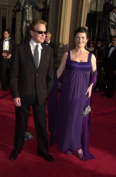 Michael Douglas and Catherine Zeta-Jones — Stock Photo, Image