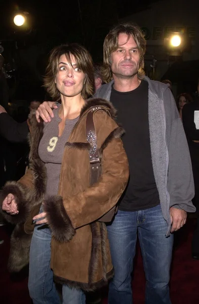 Lisa rinna und harry hamlin — Stockfoto