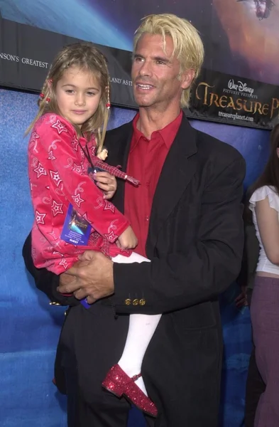 Lorenzo Lamas et sa fille Alexa — Photo