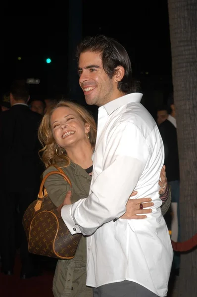 Eli Roth and Jordan Ladd — Stock Photo, Image